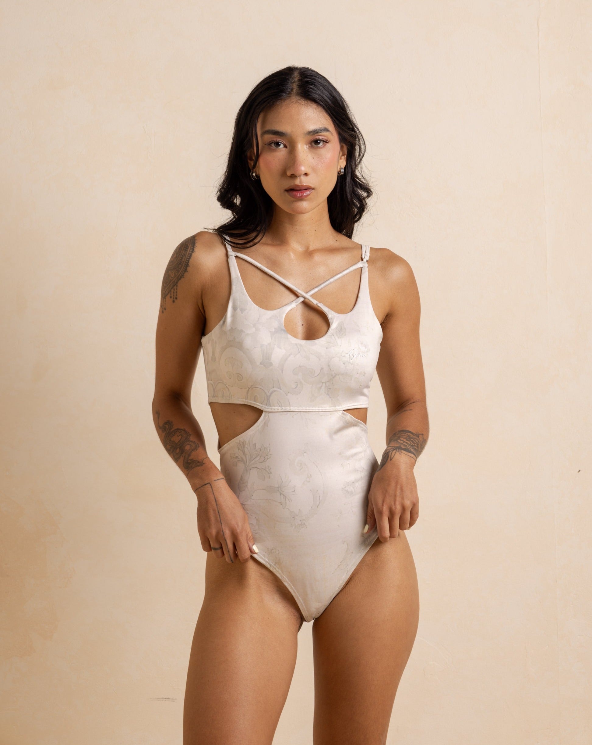 Body Victorian Romantic-Beige