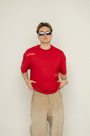 Oversized Unspeakable-Roja