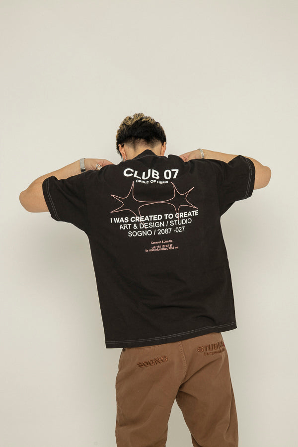 Oversized Club 77 -Negra