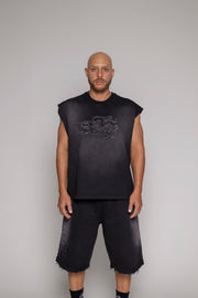 Camisilla Remainder Faded-Black