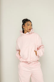 Hoodie Oversized Puff Dama Unspeakable-Rosa