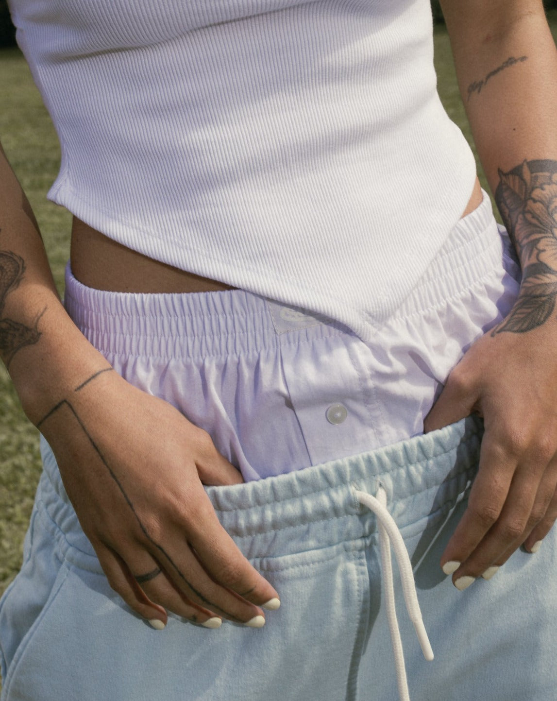 Boxer Victorian Girl-Blanco