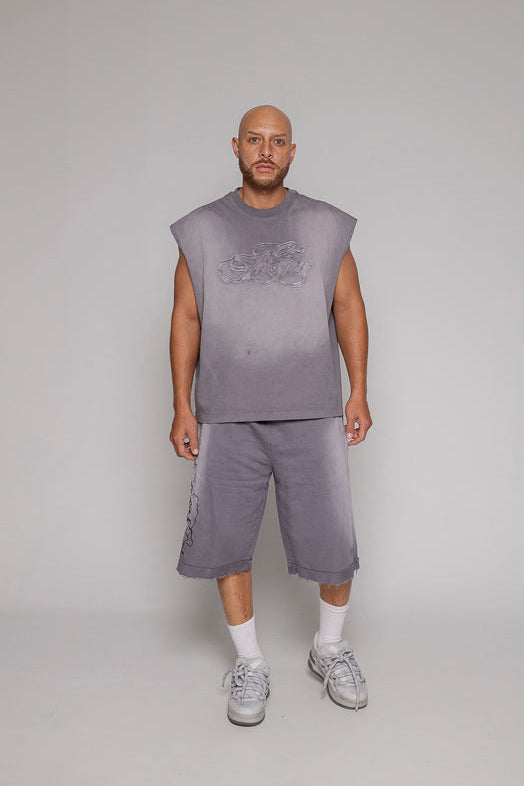 Bermuda/Jorts Remainder Sogno-Gris