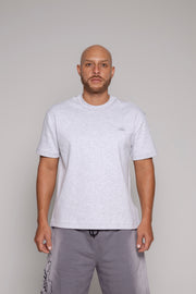 Camiseta Remainder Rib-Gris