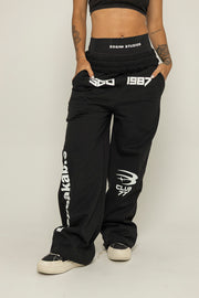 Sudadera Puff Dama Unspeakable-Negro