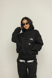 Hoodie Oversized Puff Dama Unspeakable-Negro