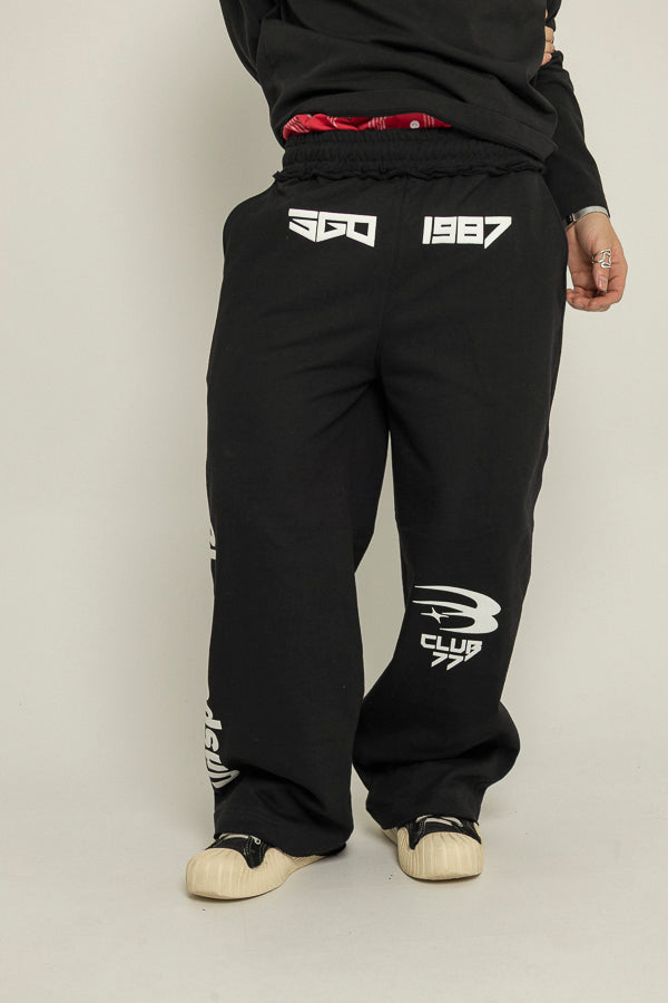 Sudadera Puff Unspeakable-Negro