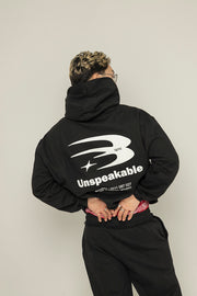 Hoodie Oversized Puff Unspeakable-Negro