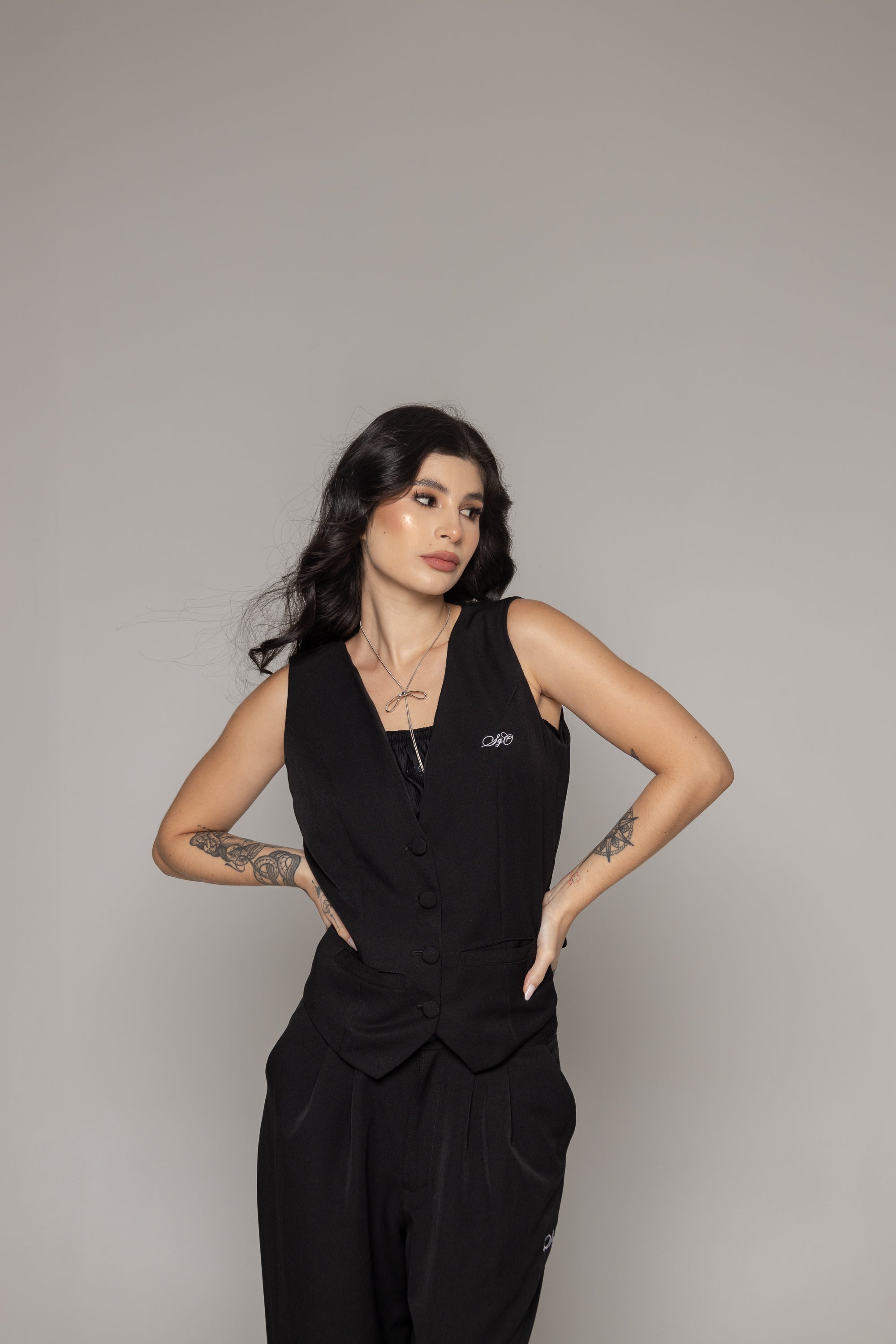 Chaleco The Art Sastre-Negro