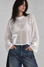 Buzo Malla Dama Sogno/Studio Boxy- Blanco