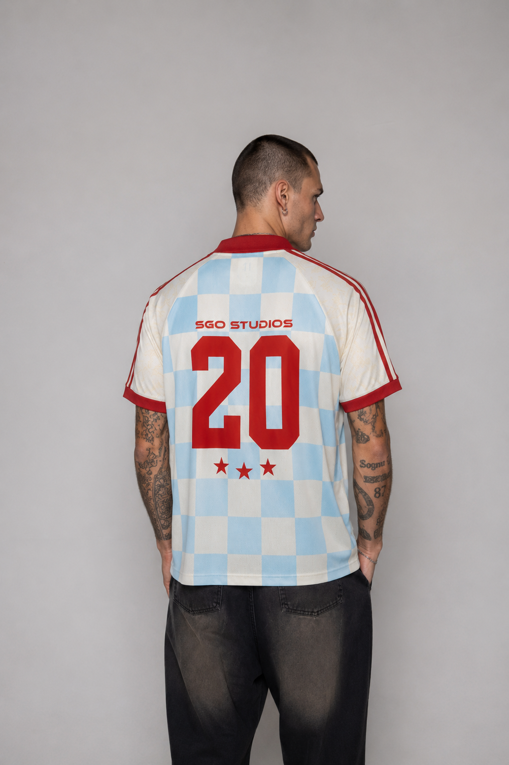 Camiseta Colombia Cuadros-Hombre
