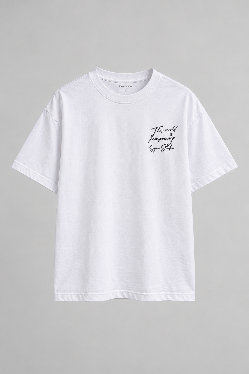 Camiseta Flower Studio-Blanca