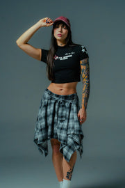 CropTop Born To Create-Negro