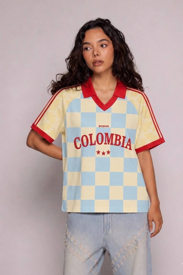 Camiseta Colombia Dama