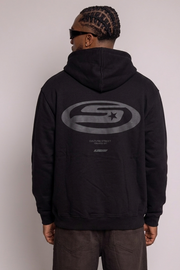 Hoodie Motion Cierre - Black
