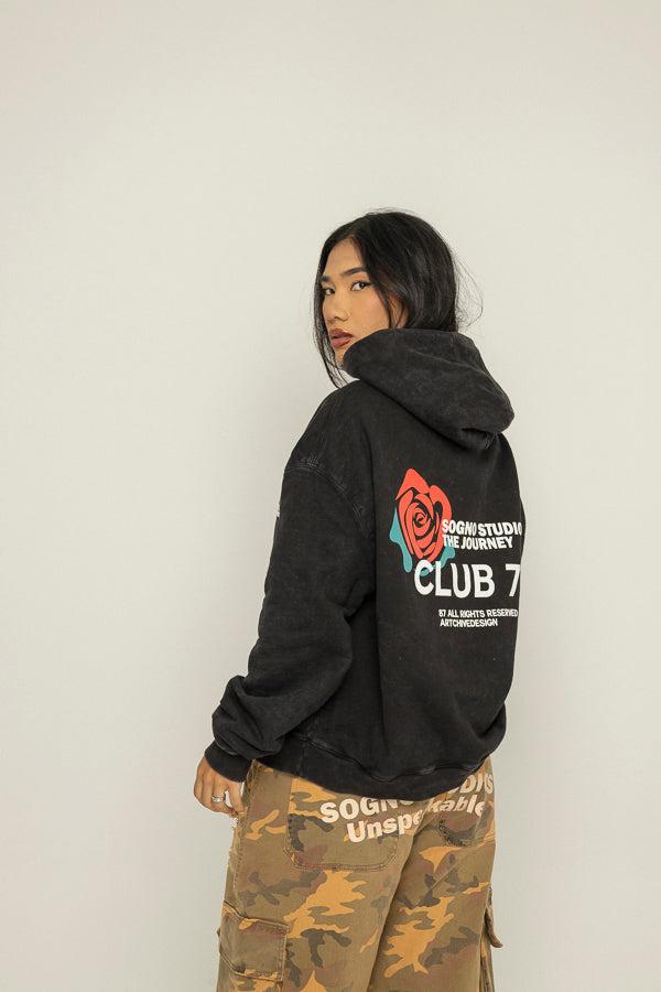 Stone Shadow Hoodie Dama Unspeakable-Negro