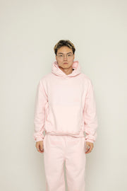 Hoodie Oversized Puff Unspeakable-Rosa