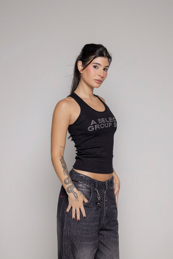 Tank Top Remainder Select Negro