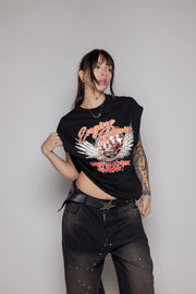 Camisilla Courage Dama Aguila-Black