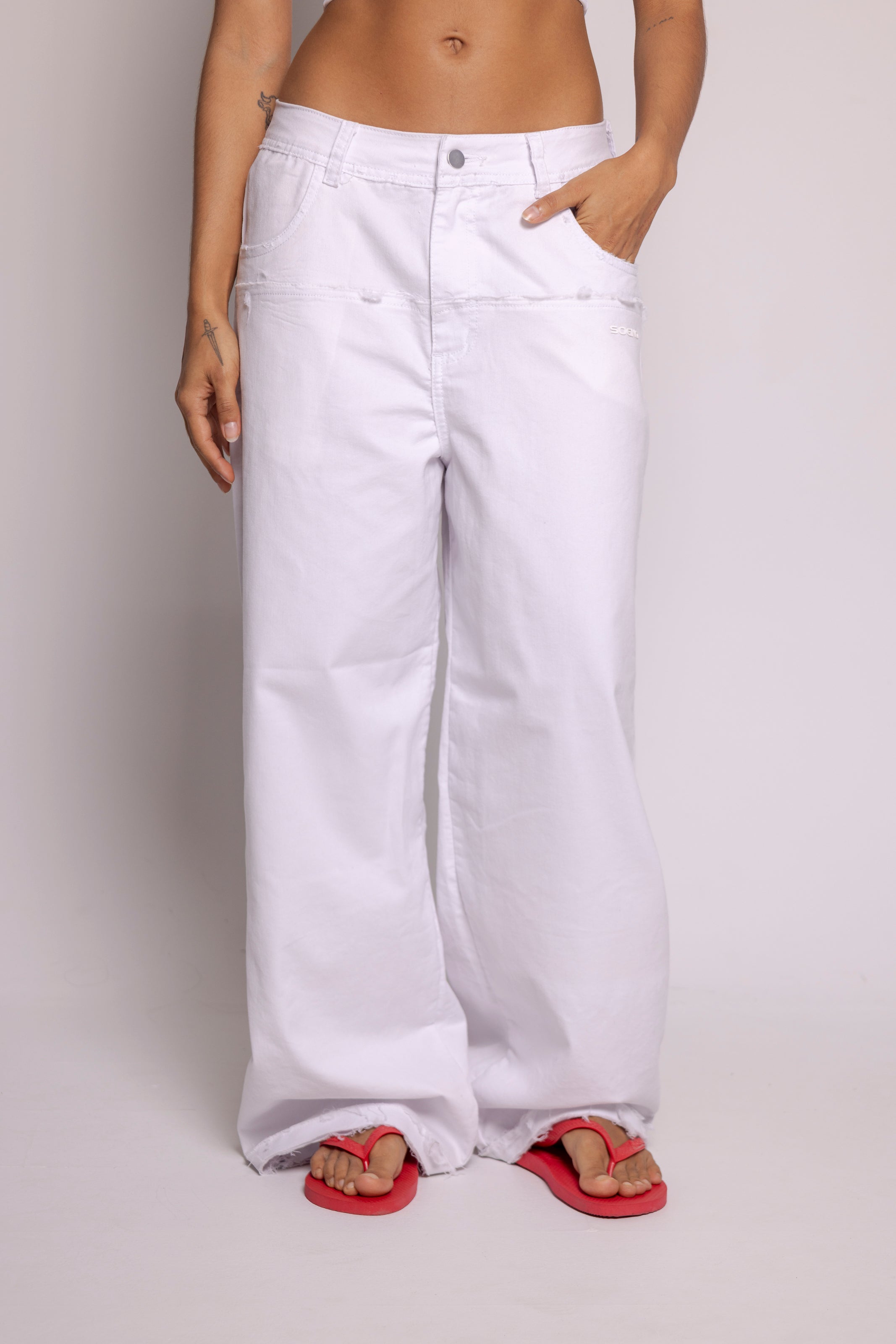 Baggy Motion Dama Blanco