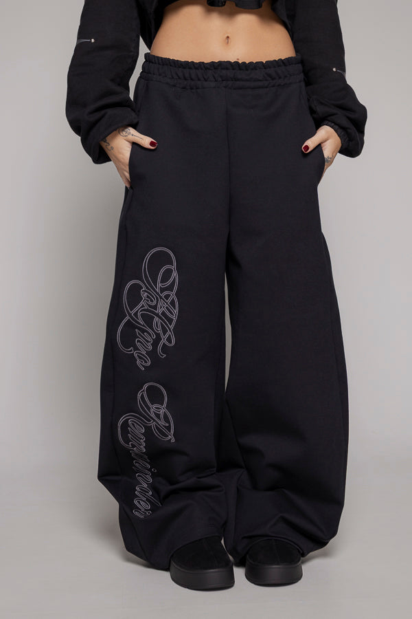 Sudadera Remainder Baggy-Negro