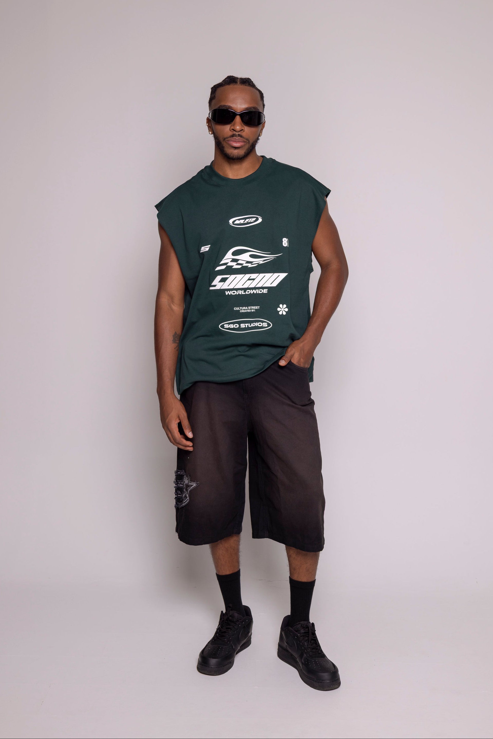 Camisilla Motion-Verde