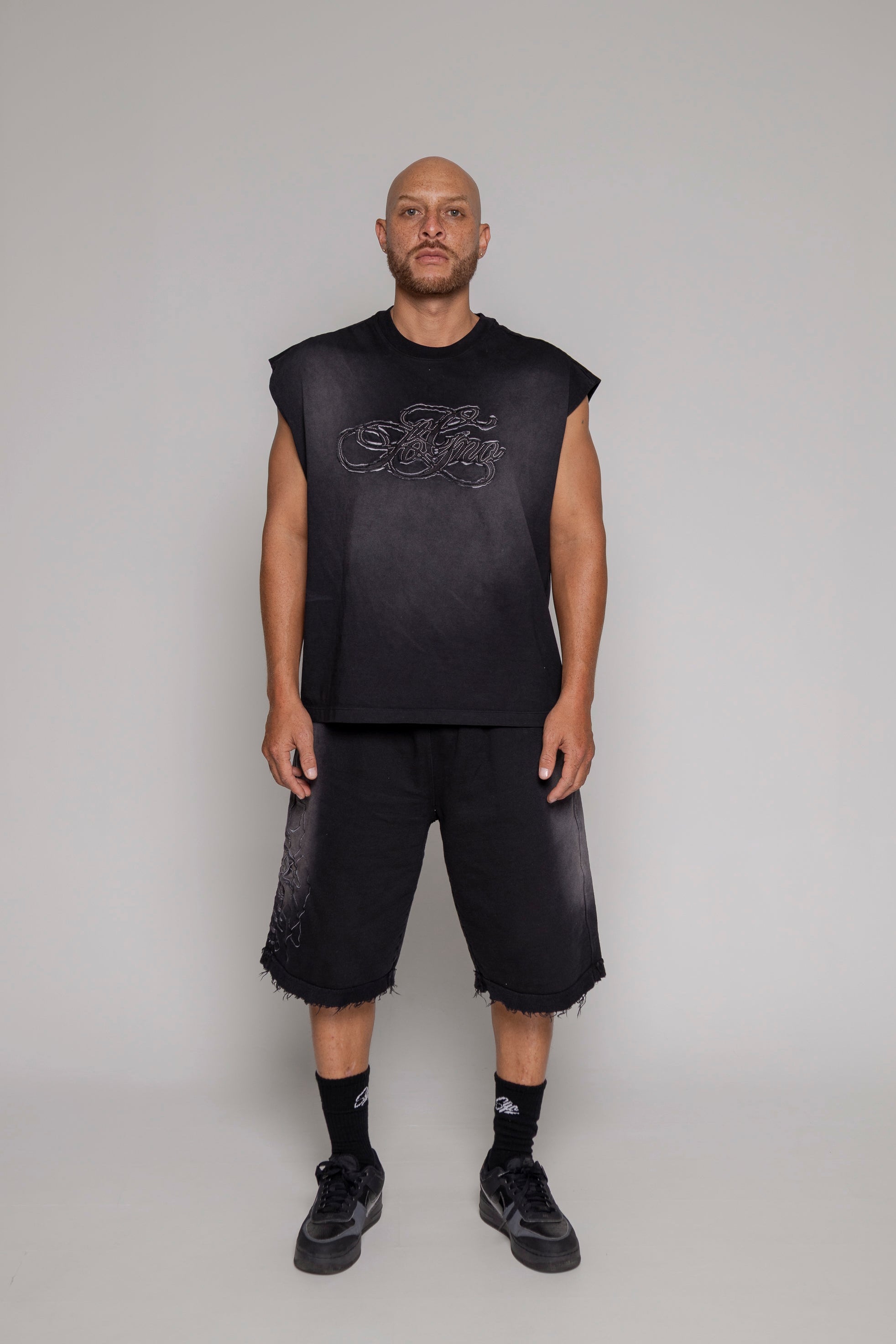 Camisilla Remainder Faded-Black