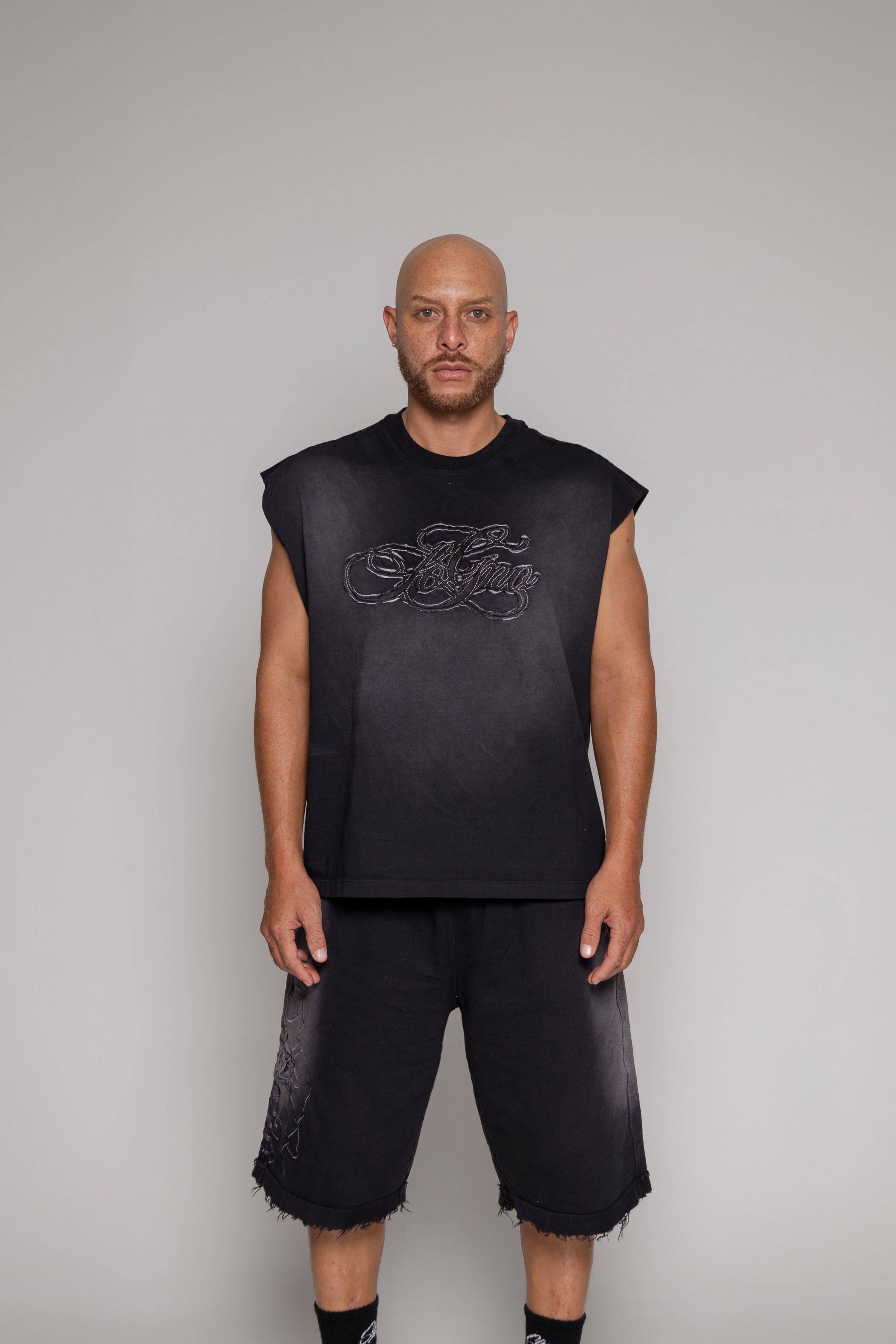 Camisilla Remainder Faded-Black