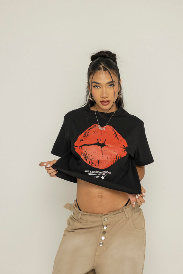 Boxy T-Shirt Art Unspeakable-Negro