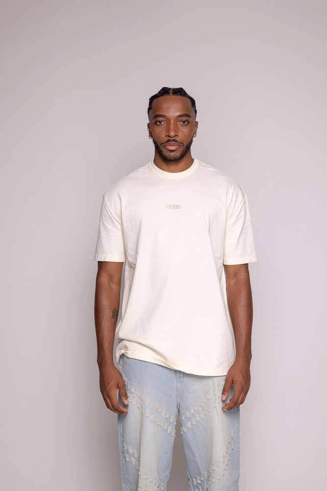 Camiseta Motion Regular-Beige