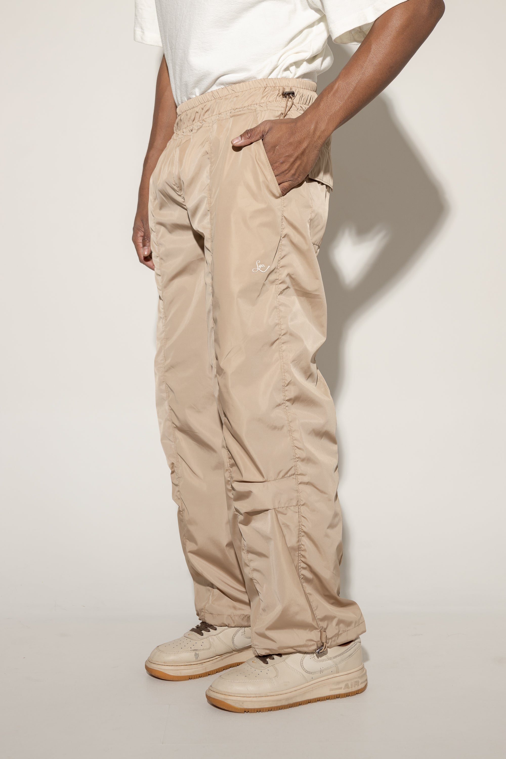 Parachute Pants Redemption- Beige