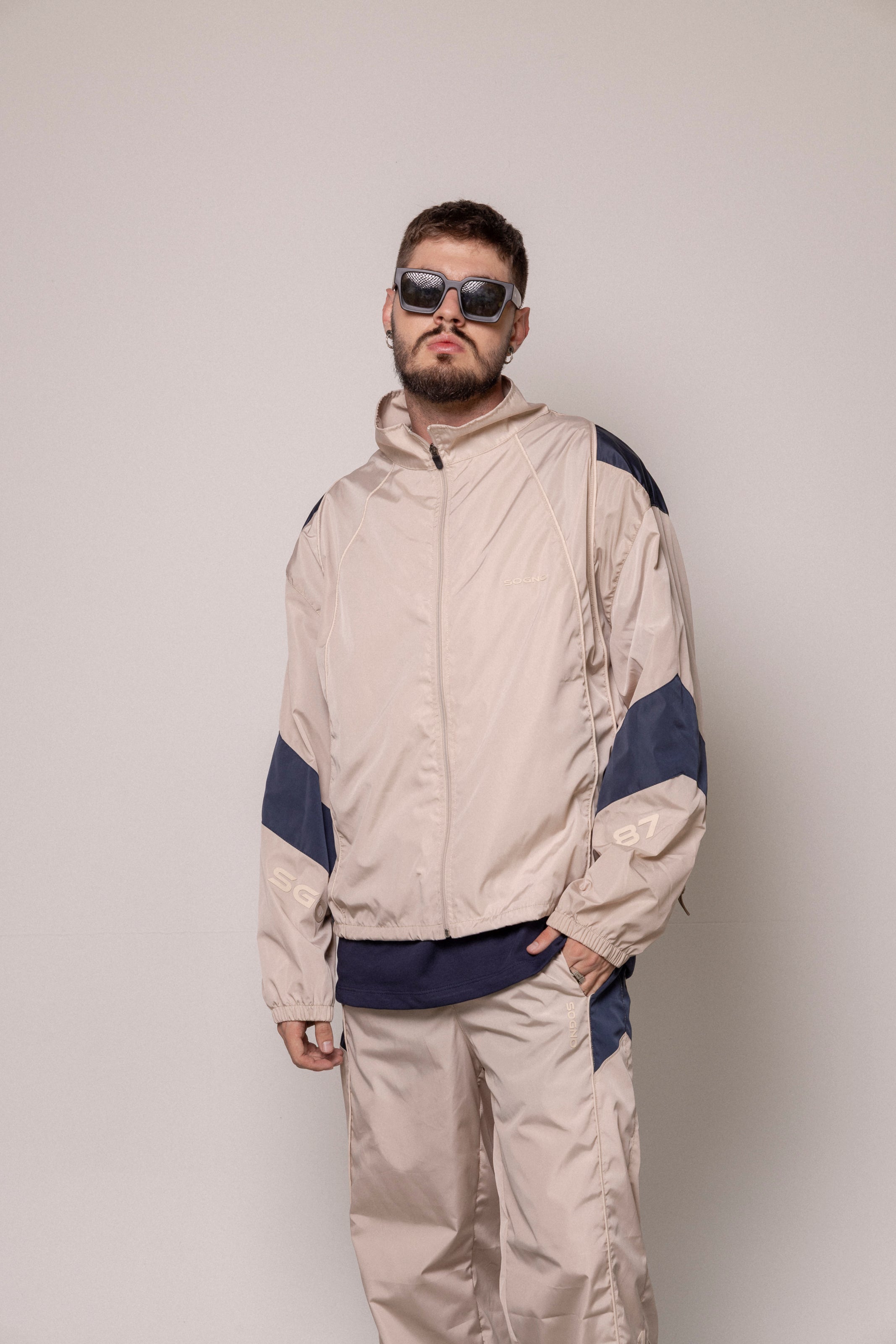 Chaqueta 8727 Antifluido-Beige