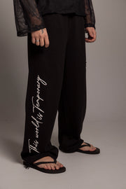 Sudadera Affirmation-Negra