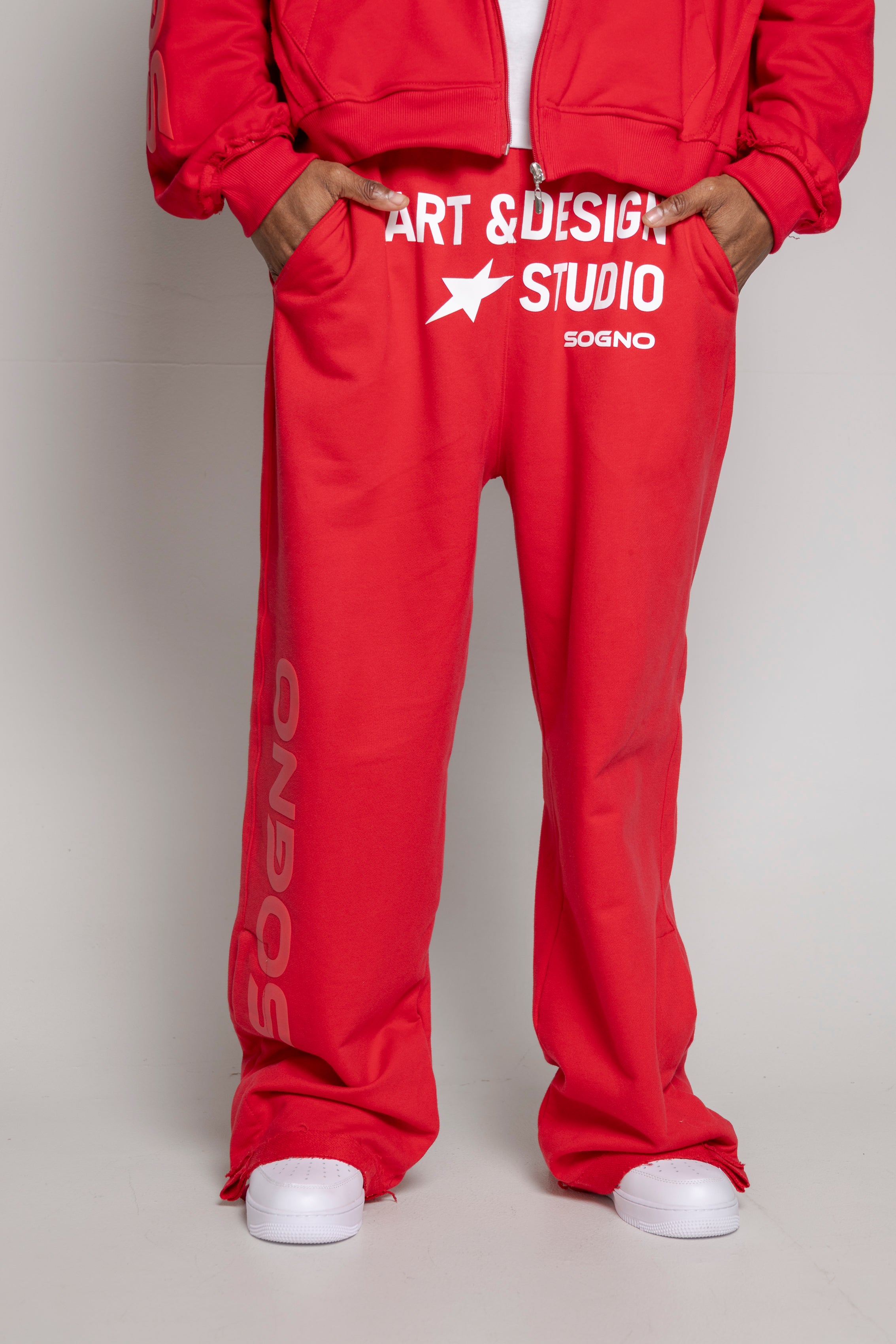 Sudadera Courage-Roja