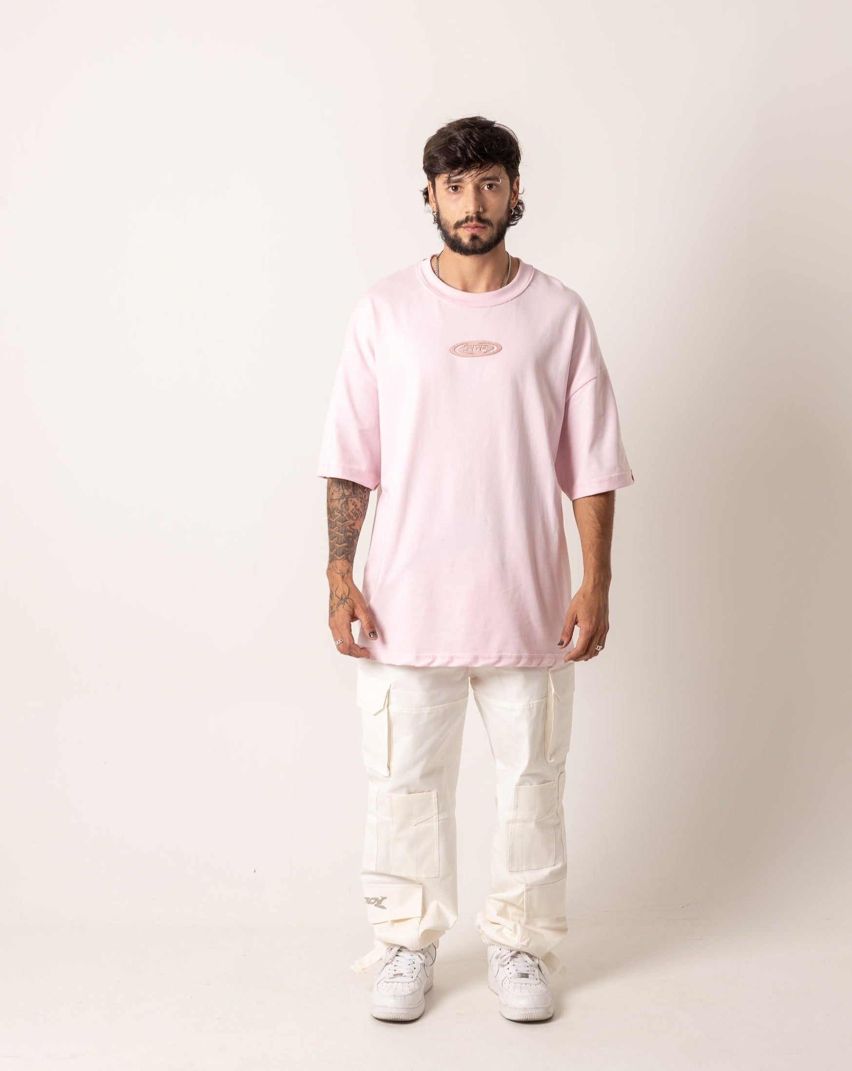 Oversize Basic Sello Rosa