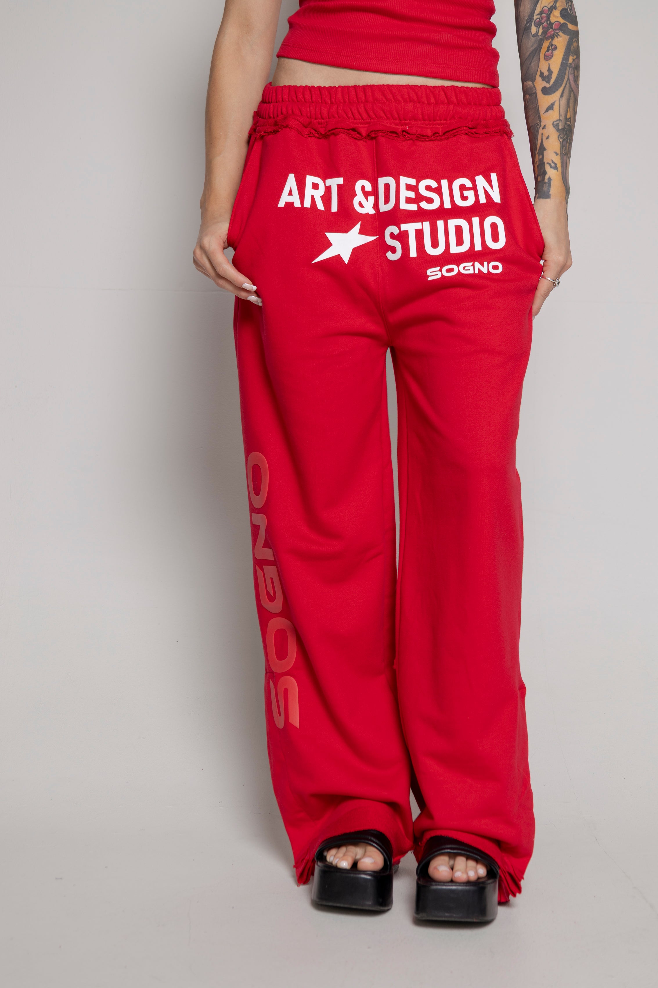 Sudadera Courage Dama-Roja