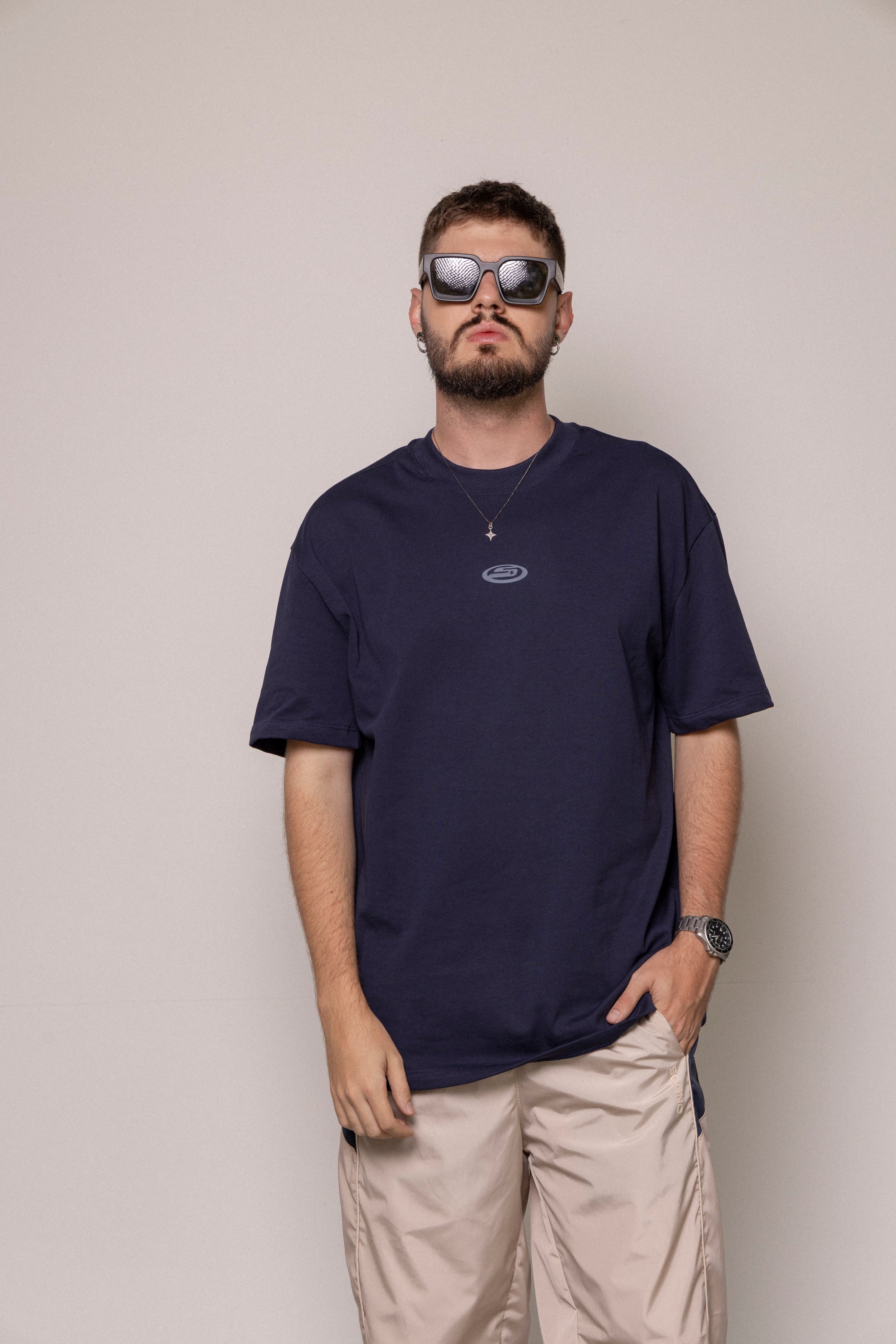 Camiseta Basica Sogno-Azul