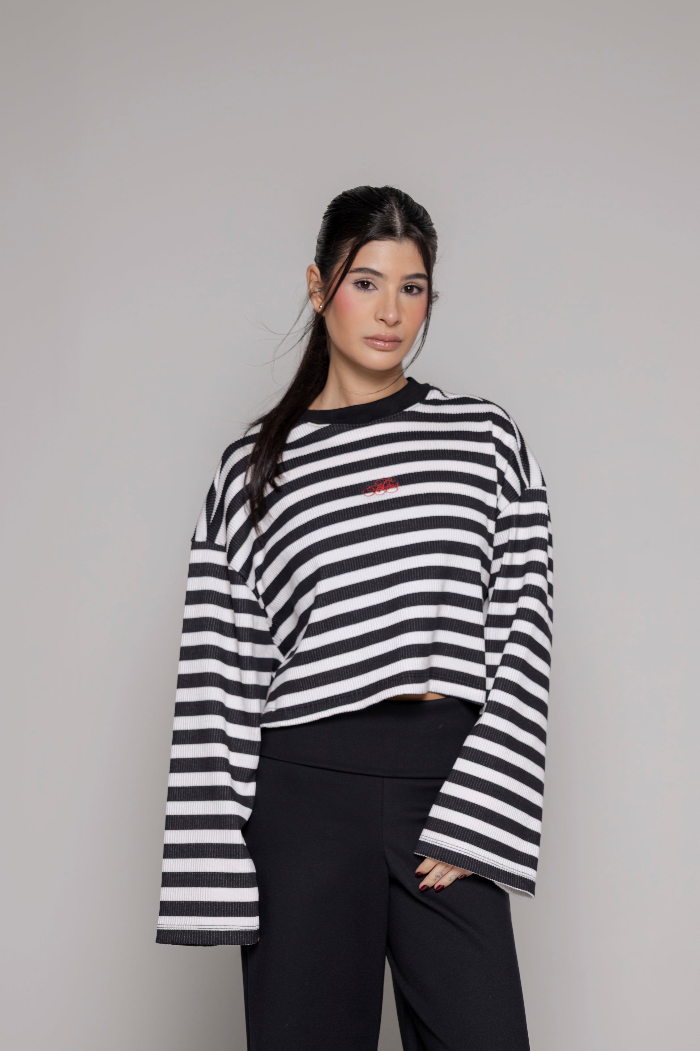 Buzo Remainder Dama Rallas-Negra