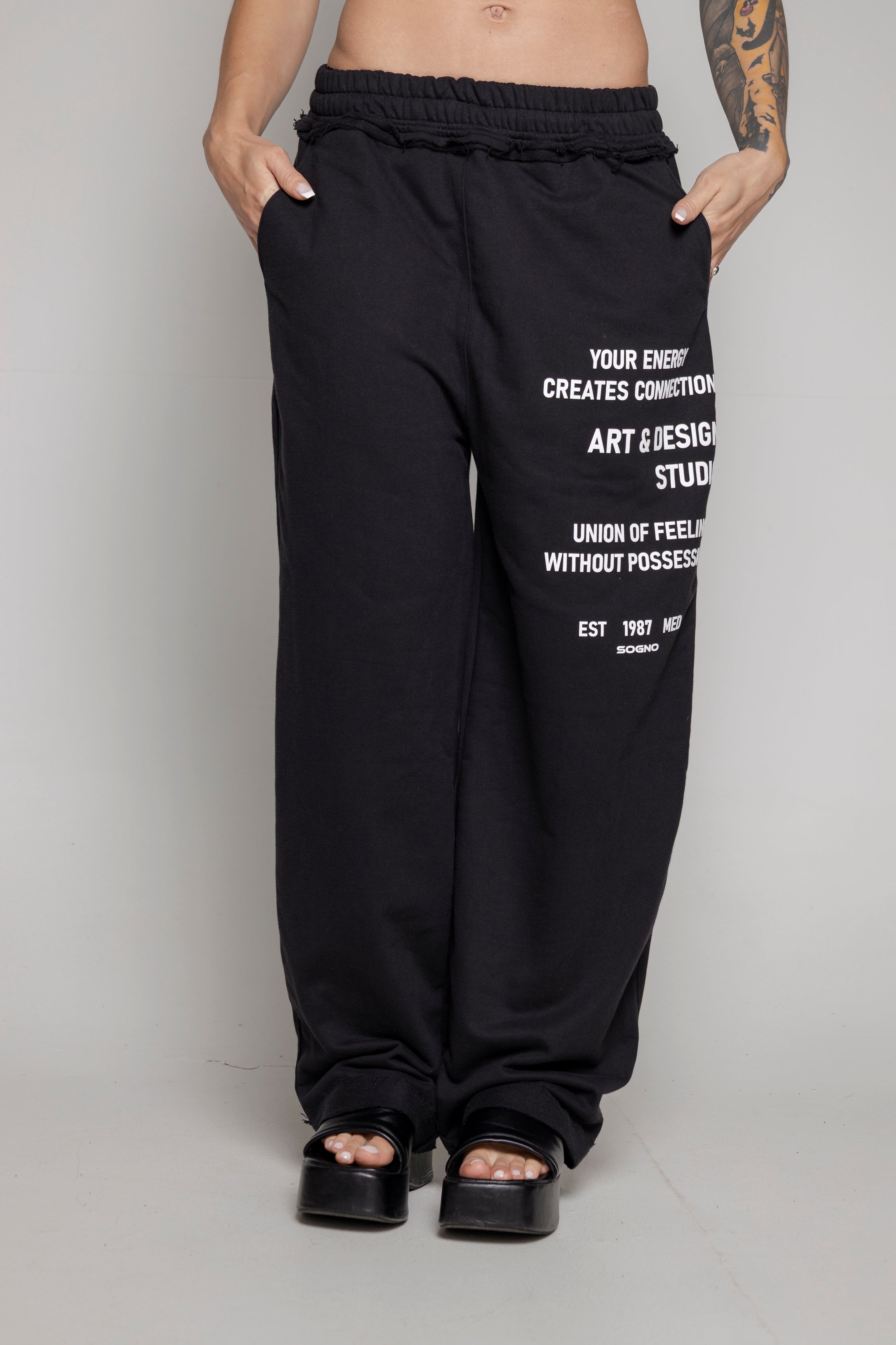 Sudadera Courage Dama Energy-Negro