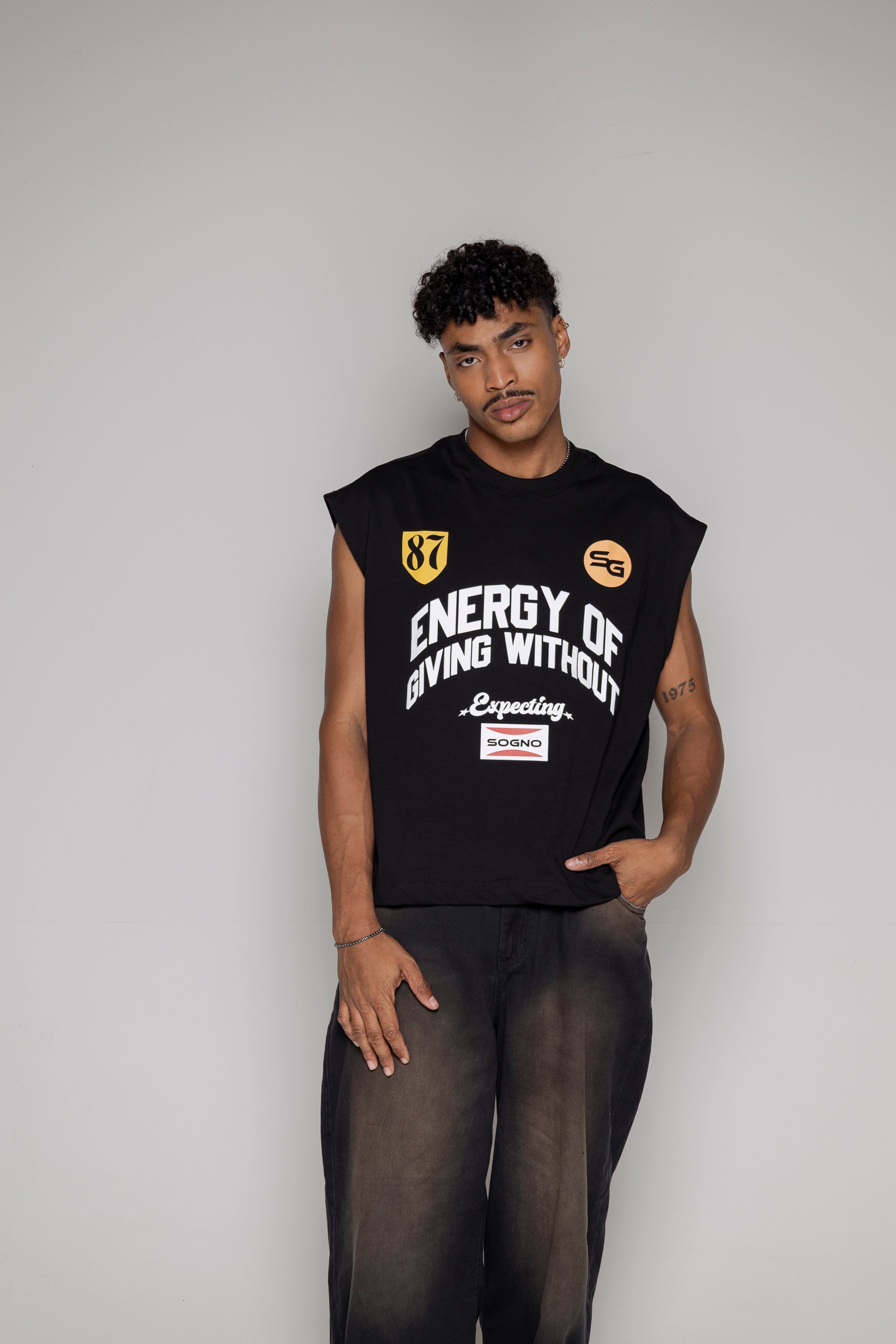 Camisilla Courage 87-Black