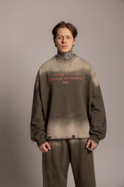 Buzo Oversized Affirmation – Washed Green