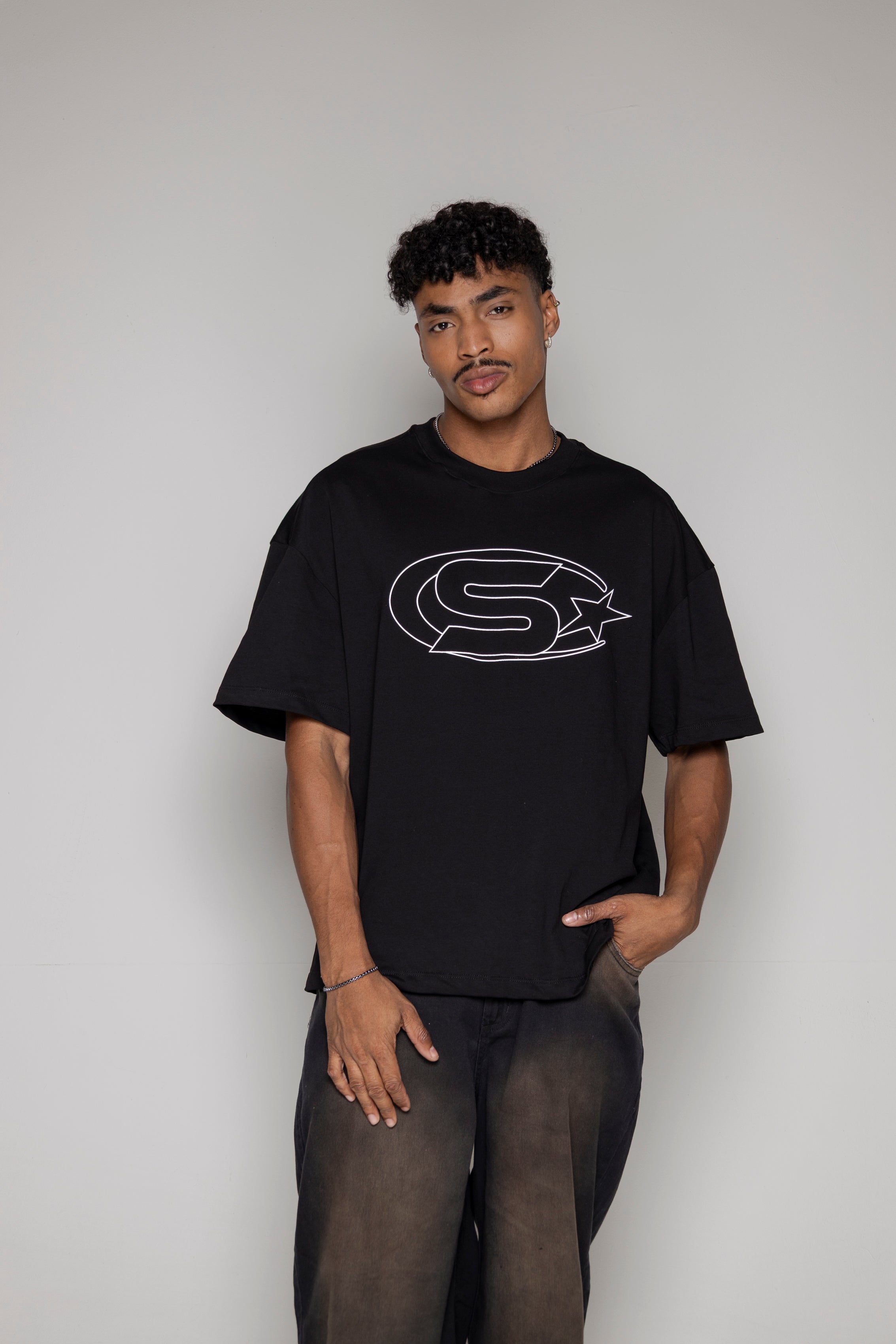 Oversized Courage Sgo-Negra