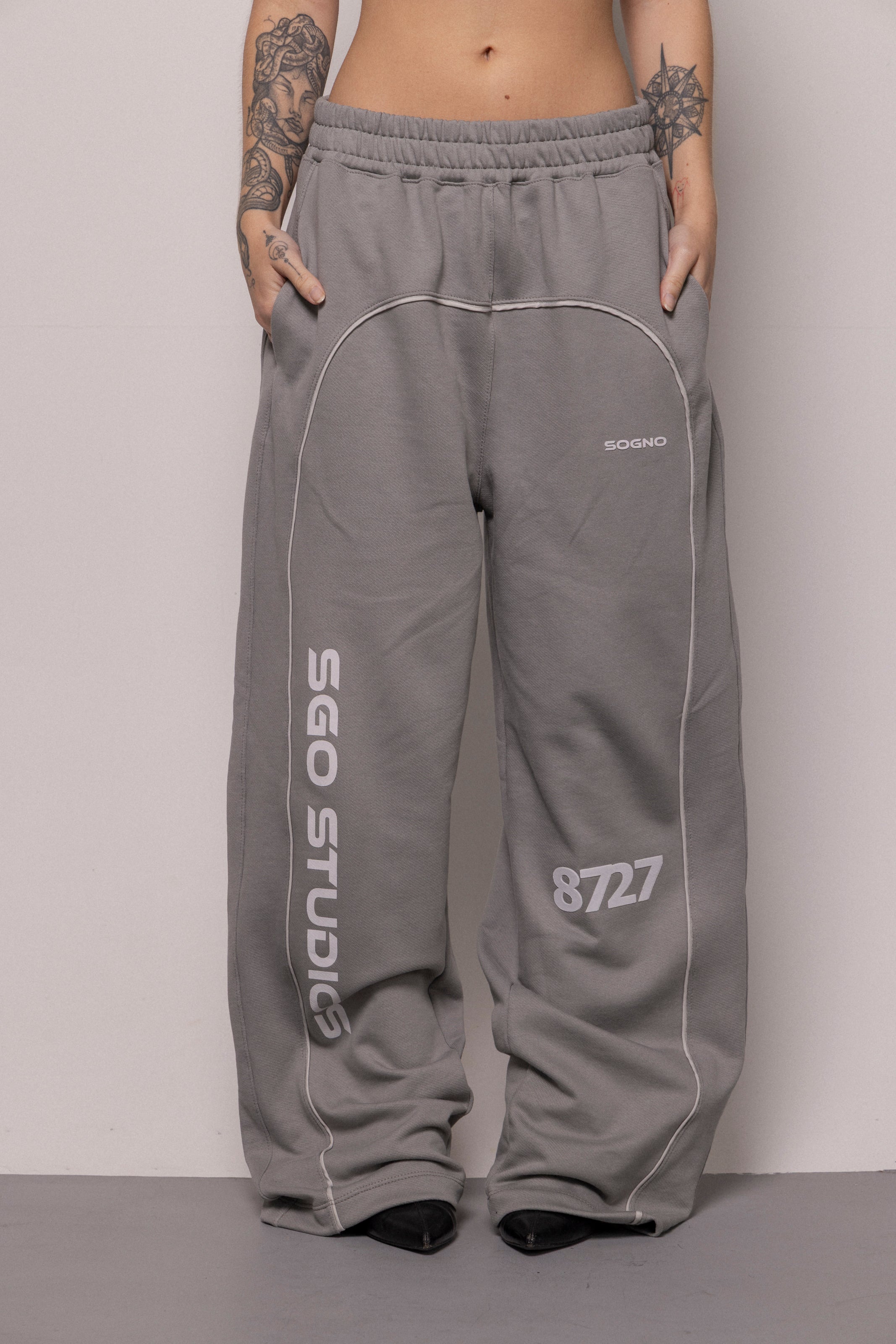Sudadera 8727 Sgo Dama-Gris