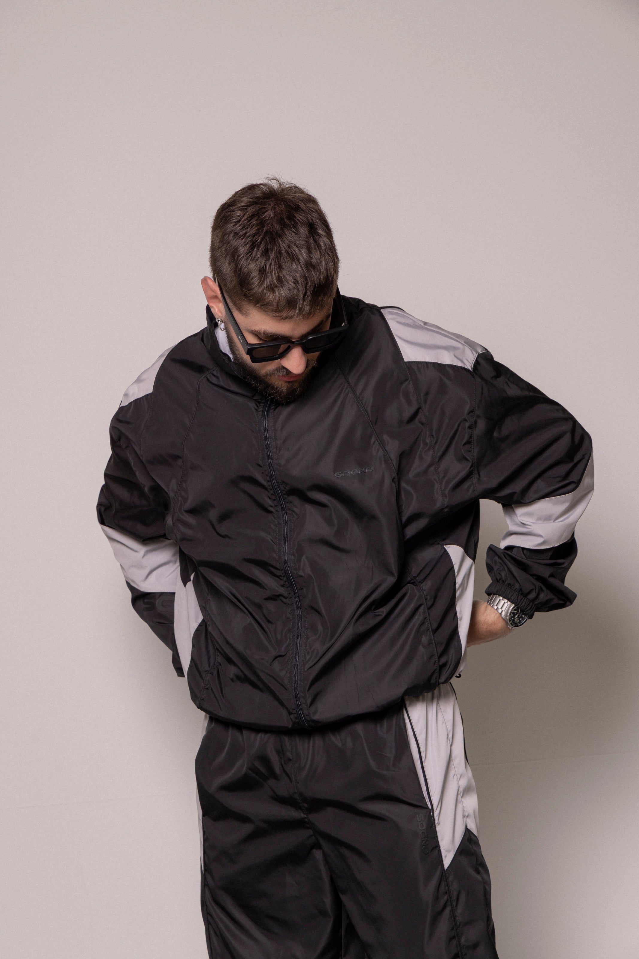 Chaqueta 8727 Antifluido-Negra