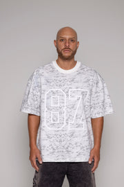 Oversized Remainder Camuflado/Gris