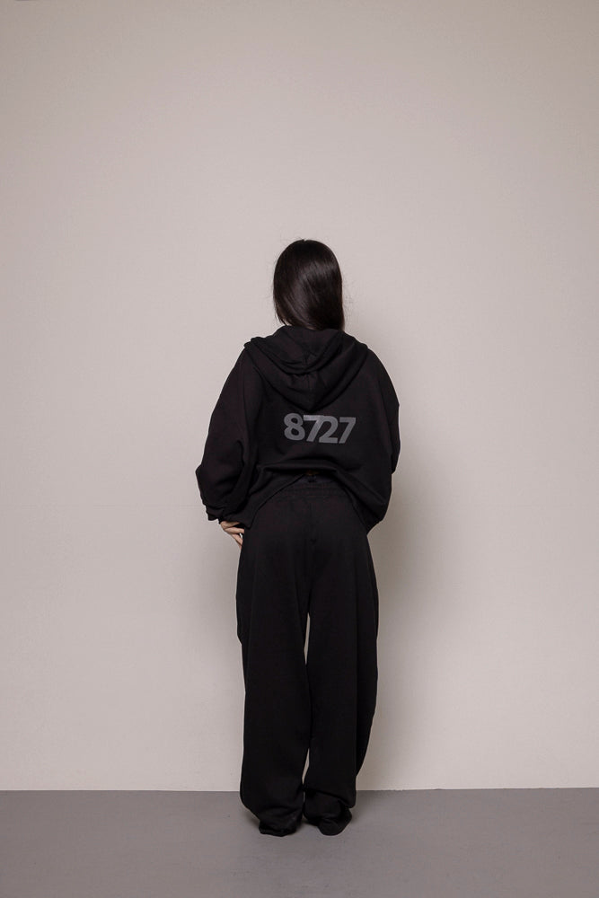 SET BUZO Y SUDADERA DAMA-NEGRO