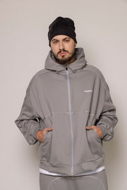 Hoodie 87/27 Sgo-Gris