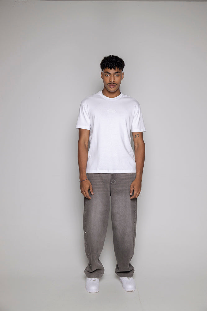 Camiseta Courage Rib-Blanca