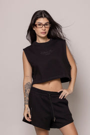 Camisilla 8727 Sgo Dama-Negra