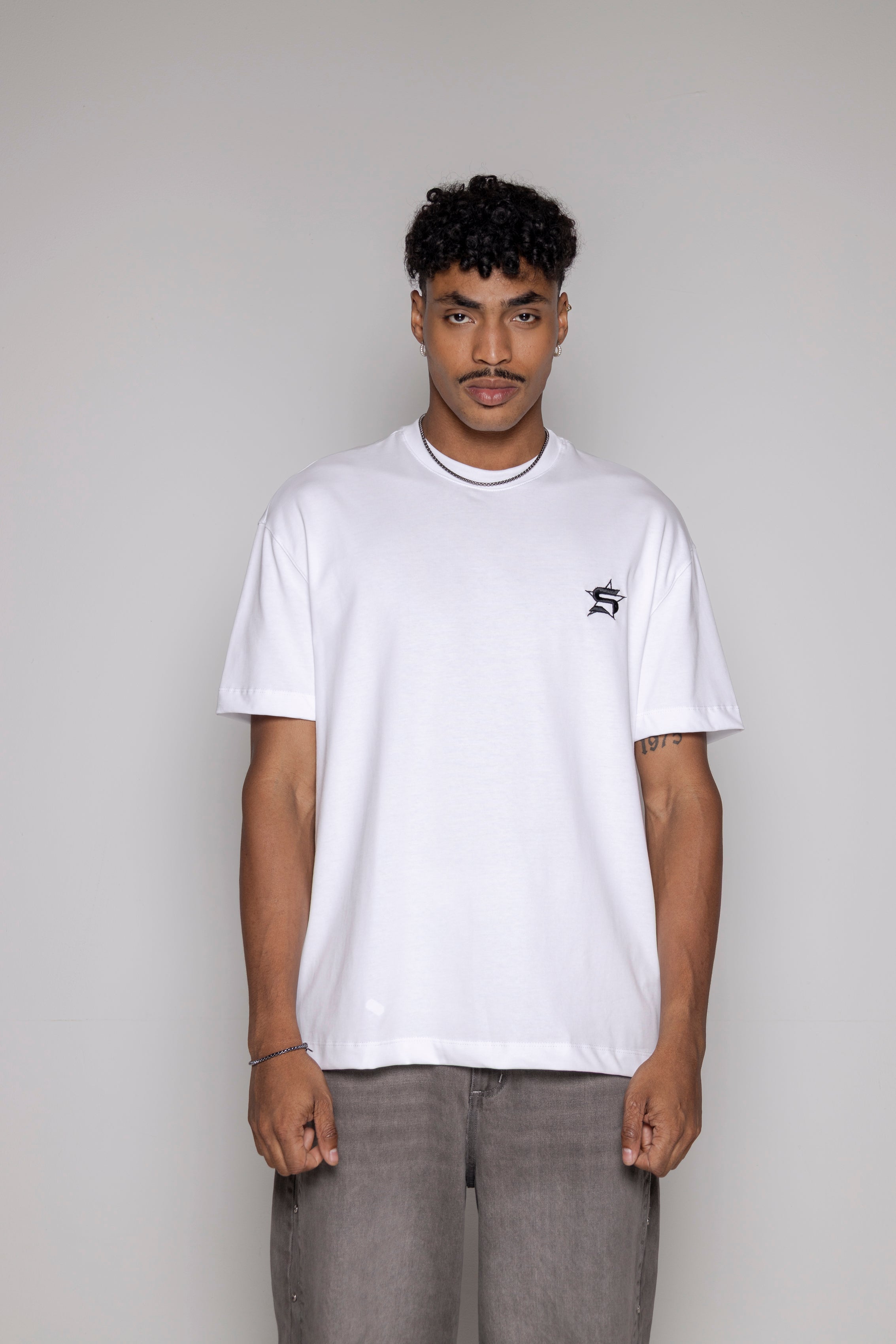 Camiseta Courage Regular-Blanca